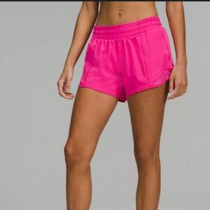 lululemon athletica Pink Athletic Shorts Lightweight Moisture-Wicking